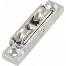Essieux 12 mm métal pour Fenêtre coulissante Macaron Roulettes Poulie à double roue