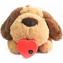 Jouet pour Chiot - Aide comportementale, Battement de cœur - Peluche Chaude pour Animal de Compagnie, Chien - Ulisem