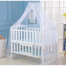 Ulisem - Candyse Kartokner Mosquitera para bebé, poliéster, dosel para cama de bebé, princesa recién nacido, mosquitera multifunción, cúpula cómoda,