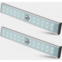 Lampe led Detecteur de Mouvement Rechargeable, Lumière sans fil de Placard, Baladeuse de Secours, Veilleuse Enfant, Appoint, Blanc Froid 6000K