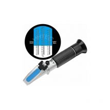 Réfractomètre à teneur en sucre, Réfractomètre 032 Réfractomètre à vin Brix pour mesurer la teneur en sucre avec Atc