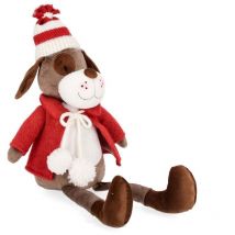 Cane Camillo Statuetta Stella Altezza 35cm (4 Pezzi)