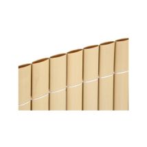 Catral – Tuyau en plastique double face E-Plus – PVC 16 mm – 3x1,5 m – Hauteur, Matières, Longueur, Dégré d'occultation