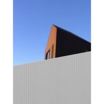 Comercial Candela - Canisse Brise Vue pvc 1X3 m Blanc Lattes 11 mm 100% pvc Liens Fixation Inclus