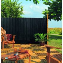 Canisse synthétique simple face plasticane 1,5 x 3 m Vert Nortene