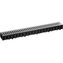 Caniveau Aco Hexaline Avec Grille - Ht 81 1m X L129 X H81mm 319213