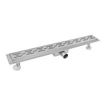Aica Sanitaire - Caniveau de douche 70 cm en inox 304 pour la douche à l'italienne