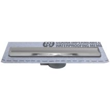 Stamplast - Caniveau De Douche Avec Support Carrelage 65 Cm - Gaine 1 M²