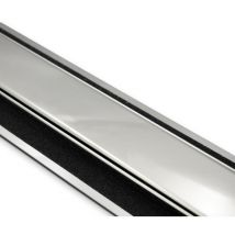 Caniveaux de luxe en acier inoxydable - polis
