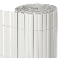 Ldk Garden - Cañizo Doble Cara pvc Blanco 3 x 1 m