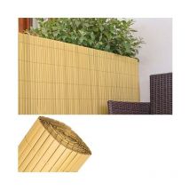 Suinga - Canizo Concealing Natur-PVC 1,5 x 3 Meter, alle 10 cm mit Nylon-Hilo verbunden. Doppelgesicht