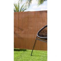 Cañizo de pvc doble cara 1600 gramos chocolate 2X3 metros