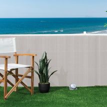 Cañizo pvc doble cara 20 mm blanco 1X3 m