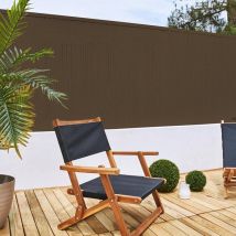 Cañizo Pvc Doble Cara 20 Mm Marron 2x5 M