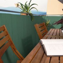 Cañizo pvc elegance recycane doble cara 30MM verde 2X3 m