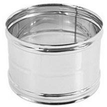 Manicotto femmina-femmina per canne fumarie diam. 200