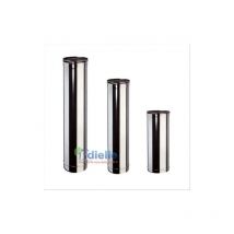 Canna fumaria tubo acciaio inox aisi 304 spess. 0,5 mm camino 300 mm,0.25 mt