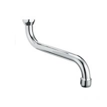 400313 - Canna Universale di ricambio gruppo rubinetto a s cm 20 - Ghiera 3/4, girevole con Aeratore anticalcare M22x1 - Schläfer