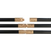 Canne de ramonage – 2 m – Diamètre 18 mm – Raccord laiton autobloquant M12 x 75 – DMO