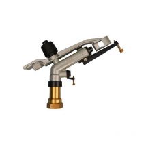 Sime - Cañón de riego Jolly 1 1/4' circular. Alcance 17,5 a 29 mts Alcance de 17,5 a 29 mts. Presión de trabajo 1,5 a 5 bar. Conexión 1 1/4' hembra.