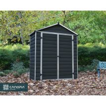 Palram-canopia - Canopia Abri de jardin Skylight Pent Gris foncé