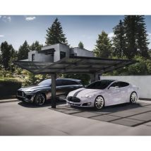 Canopia Carport Sydney wave Noir