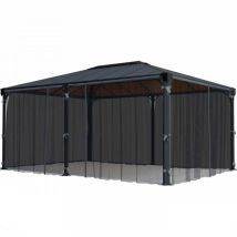 Palram – Set de 6 moustiquaires pour tonnelles – Moustiquaire de fenêtre – Hauteur, Largeur, Longueur, Matières, Quantité par pack