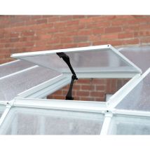 Canopia Lucarne de toit pour véranda Sun Room Blanc / Noir