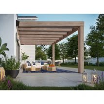 Canopia By Palram - Canopia Pergola Helsinki Pergola en bois de cèdre