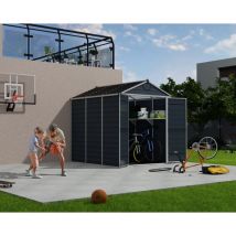 Palram-canopia - Canopia Skylight Caseta De Jardín Policarbonato 229X185X217 cm Gris Oscuro