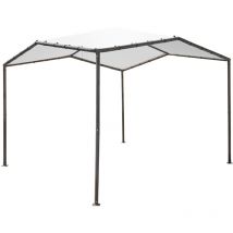 Shelterlogic - Stahl Pavillon Canopy Pacifica 1010 Hellgrau 317x317 cm