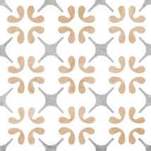 Carrelage Carreaux De Ciment 15x15 Cm – Beige – Haute Résistance À L'Humidité – Pour Murs Et Sols Intérieurs Et Extérieurs – Ribesalbes