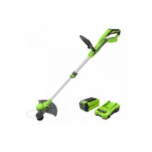 Greenworks - Canteadora Telescópica 33cm 40V Batería 2.0 Ah - Cargador - G40LT33K2