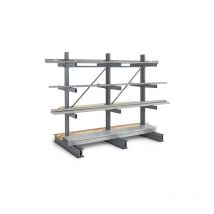 Rayonnage Direct - Rack cantilever 3 niveaux 2 cotés - Module de départ : 2000x1000x600mm - RAYCAN/3N/2C/60/D