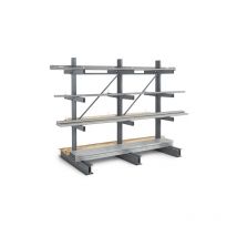 Rayonnage Direct - Rack cantilever 3 niveaux 2 coté - Élément suivant : 2000x1250x600mm - Utilisable uniquement avec un module de départ