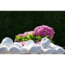 Classgarden - Canto Rodado Blanco brillante 60-100 - Pack 30 sacos - 600 kg