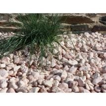 Classgarden - Canto Rodado Rosa 12-24 Pack 10 M² - 20 sacos - 400 kg