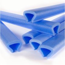 Blister 2 cantoneras esp de 1m mod: u45 azul