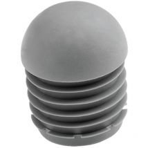 Cantonera semiesfera gris 36-18 , Cantonera semiesférica antideslizante gomaColor grisTamaño 18mm. - Fortaps