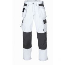 Trizeratop - teXXor Arbeitshose Twill Bundhose Panama Canvas 46 weiß 431446
