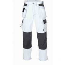 TeXXor Arbeitshose Twill Bundhose Panama Canvas 42 weiß 431442