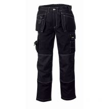 TeXXor Arbeitshose Twill Bundhose Panama Canvas 26 schwarz 431126