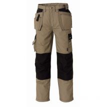 TeXXor Arbeitshose Twill Bundhose Panama Canvas 42 khaki 431242