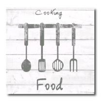 Canvas Stampato Alta risoluzione 40x40 cm food Telaio in Legno Tela in cotone