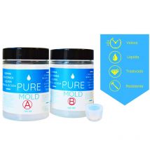 Resin Pro - caoutchouc silicone liquide translucide et rapide - 200 gr