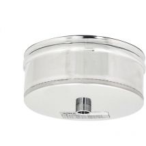 Cap pour la collection et le déchargement de la cheminée du condensat en acier inoxydable 14cm