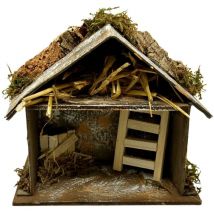 Capanna Vuota per Presepe 15x10x15 cm 80501