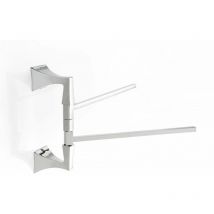 Porte-serviettes double articulé Capannoli Gotica GT111 33 Chromé