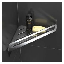 Capannoli - Rejilla de ducha de esquina con fijación por tornillos Easy YE117T 55V tornillos de fijación