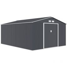 Habitat Et Jardin - Capannone da giardino in metallo 'Vegas' - 15 m² - Francia